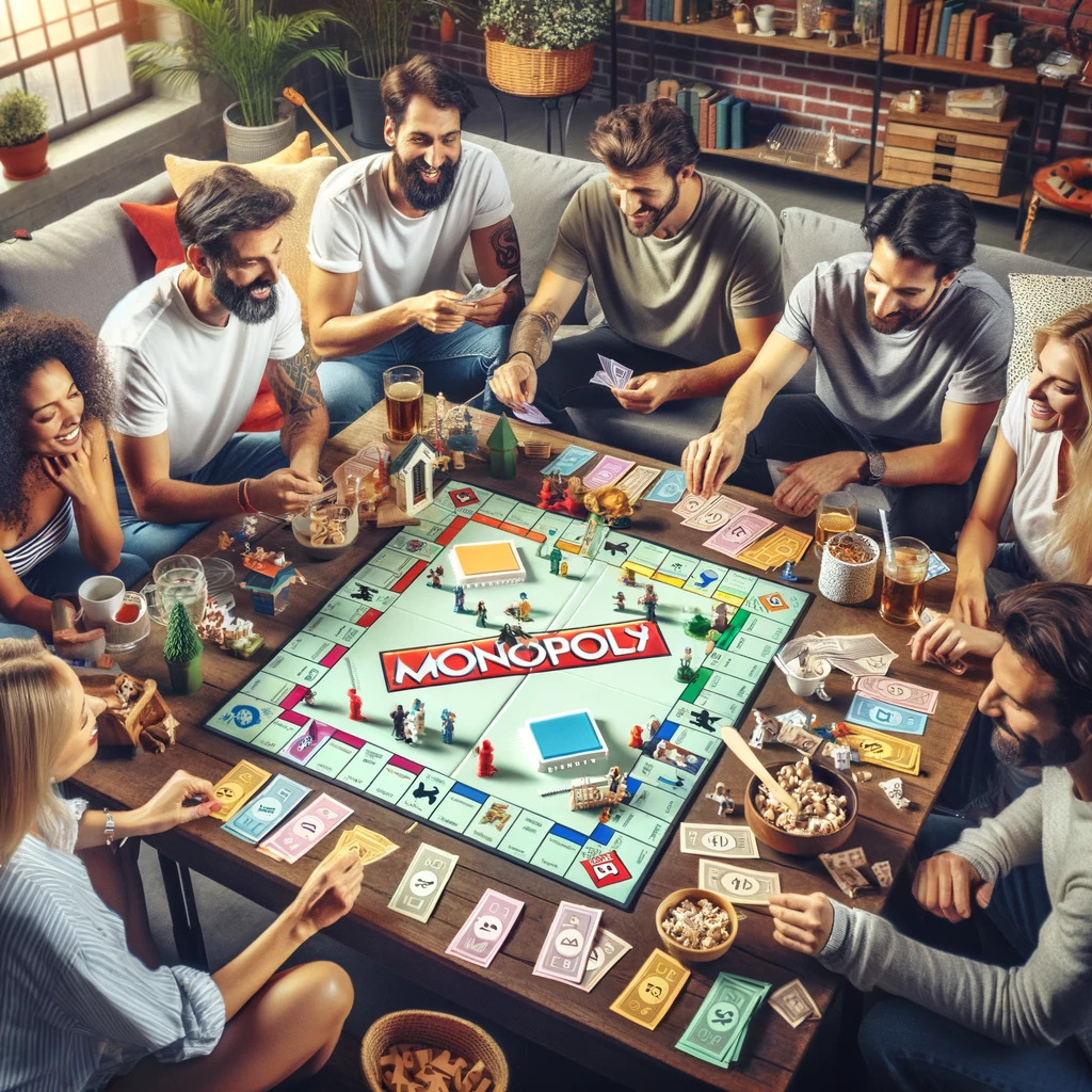 jogo de tabuleiro monopoly 