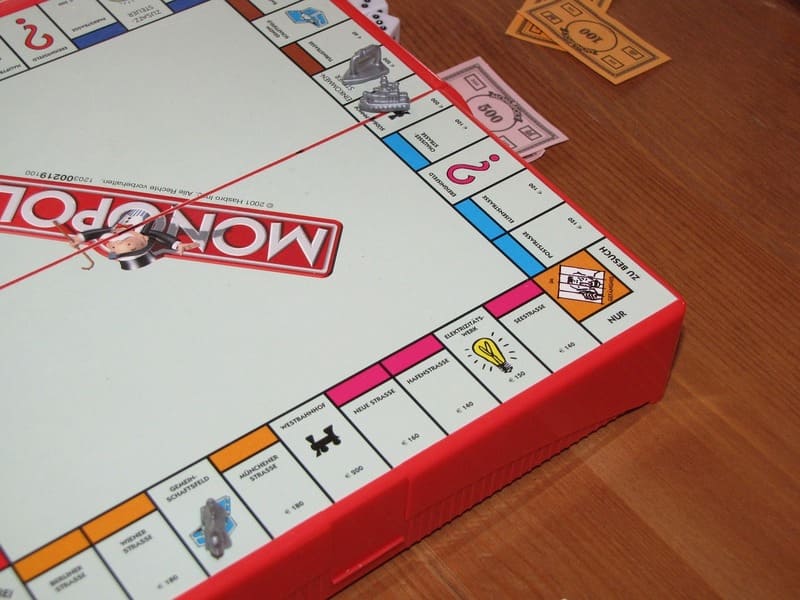 jogo de tabuleiro monopoly