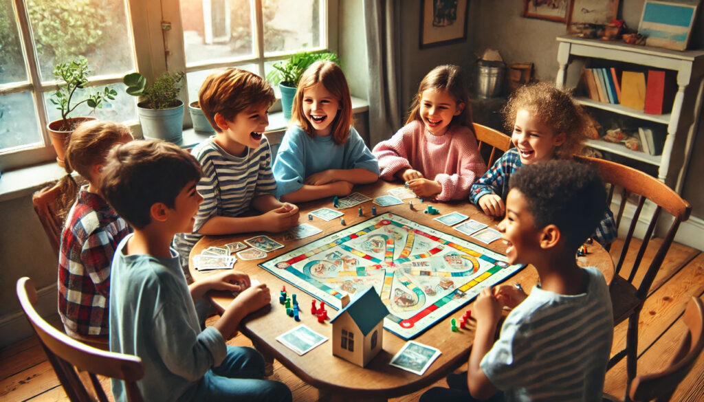 Jogos de Tabuleiro DIY para Crianças