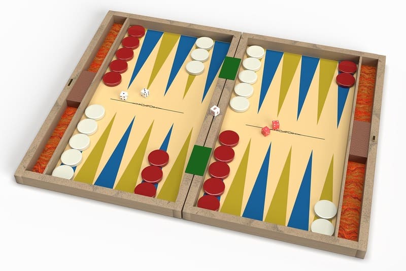 como jogar gamão